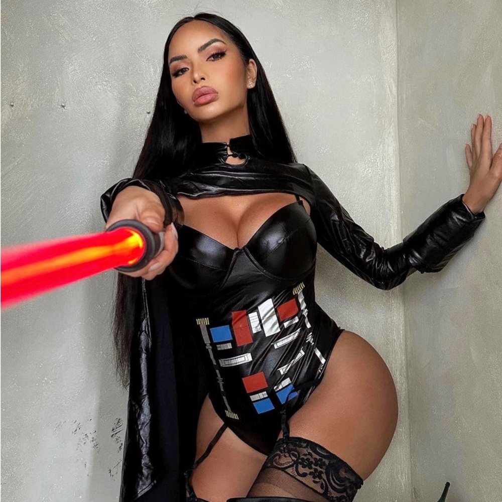 Fashion Nova Darth Vader Halloween costume S